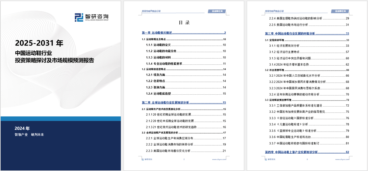 前景研究报告（2025-2031年）球盟会中国运动鞋行业发展现状及投资(图4)