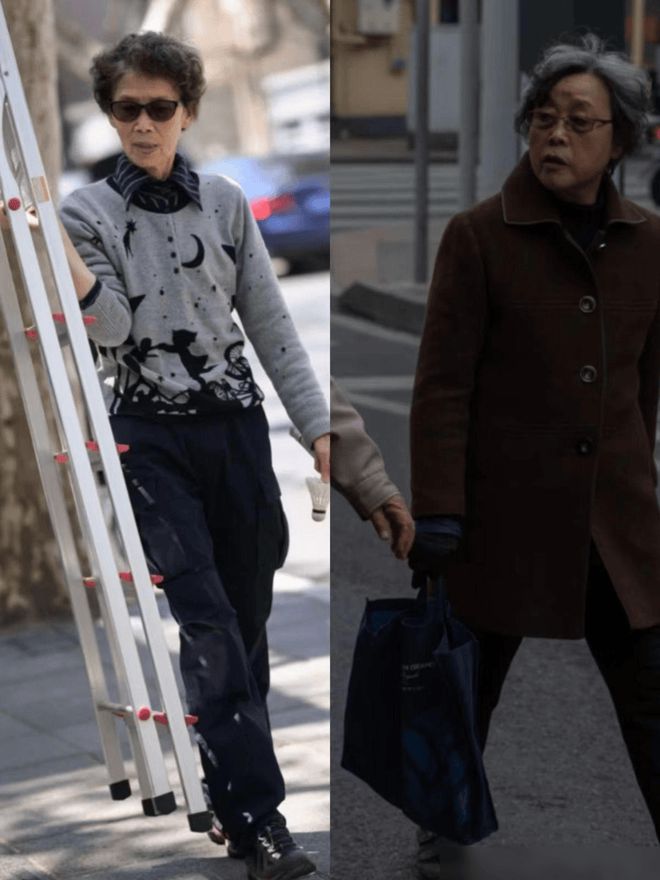 ：男不穿皮鞋女不穿高跟到老都不油腻球盟会网站入口上海老年人真会打扮(图6)