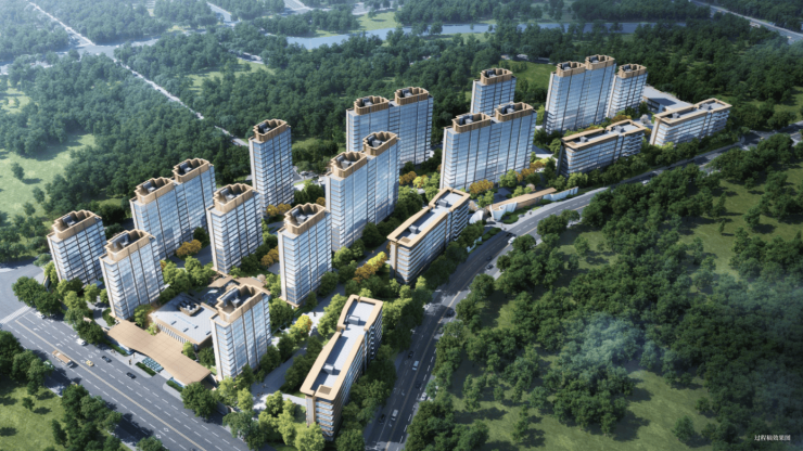 品住宅品牌地产的匠心之作!中央公园琥珀星樾湾合肥精(图3)